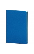 Promosyon kılıflı defter metal tokalı lacivert termo deri logo baskılı 13x21 cm çizgili defter